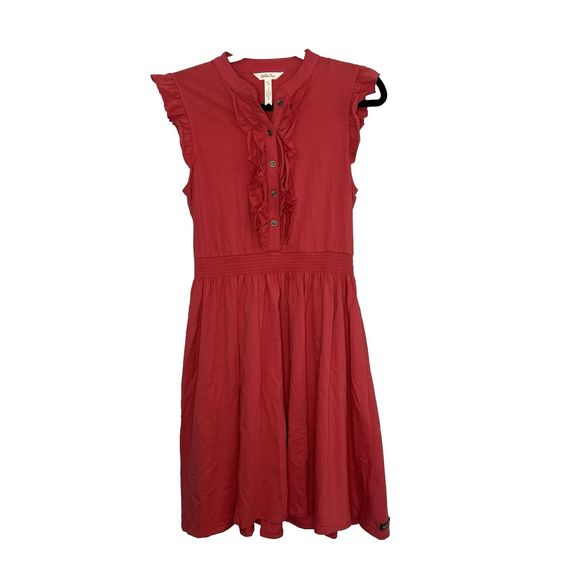 Matilda Jane Dress Women's Small Pink Women Shift A Line Ruffles - Picture 1 of 7